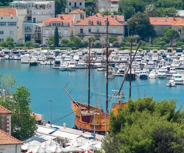 In Port With Sea View